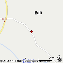 新潟県新発田市板山2050周辺の地図