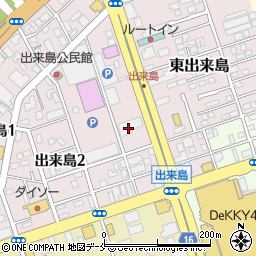新潟県新潟市中央区出来島2丁目1-24周辺の地図