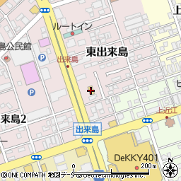 セブンイレブン新潟東出来島店周辺の地図