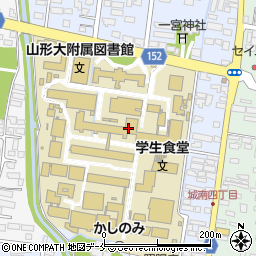 山形大学　米沢キャンパス周辺の地図