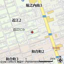 新潟県新潟市中央区近江2丁目7周辺の地図