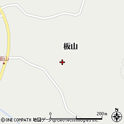新潟県新発田市板山2068周辺の地図