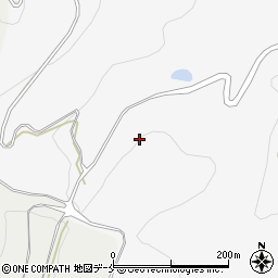 福島県伊達郡国見町大木戸兎坂周辺の地図