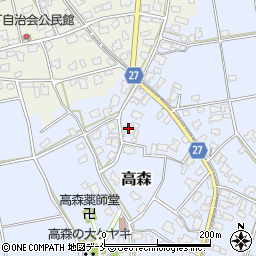 井沢組周辺の地図