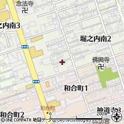 上地流空手道新潟研究会事務局周辺の地図