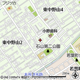 新潟県新潟市東区東中野山3丁目周辺の地図