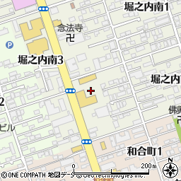ホンダカーズ新潟　桜木インター店周辺の地図