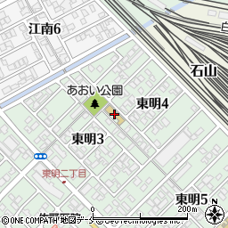 東明福祉会東明保育園周辺の地図