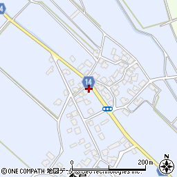 新潟県新発田市米倉1255周辺の地図