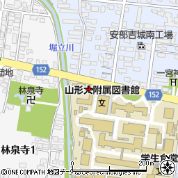 ファミリーマート山形大学工学部店周辺の地図