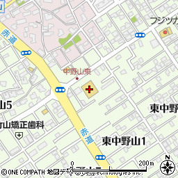 ウエルシア新潟東中野山店周辺の地図