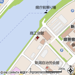 新潟県庁総務管理部　総務事務センター福利厚生室給付係周辺の地図