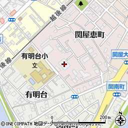 ＮＴＴ関屋ビル周辺の地図