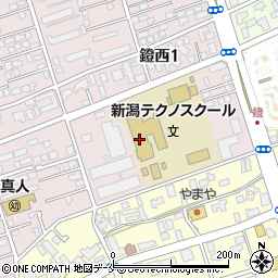 県立新潟テクノスクール周辺の地図