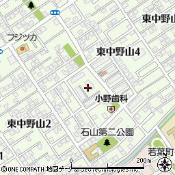 新潟県新潟市東区東中野山3丁目9周辺の地図