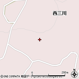 新潟県佐渡市西三川1120周辺の地図