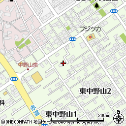 新潟県新潟市東区東中野山2丁目1周辺の地図