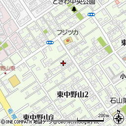 新潟県新潟市東区東中野山2丁目3周辺の地図