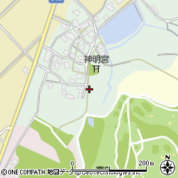 新潟県新発田市下飯塚677周辺の地図