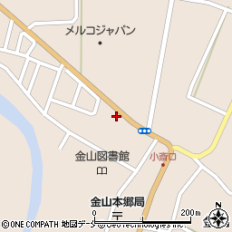 宮城県伊具郡丸森町金山深町周辺の地図