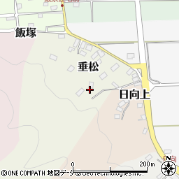 宮城県伊具郡丸森町垂松38周辺の地図