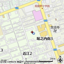 新潟県新潟市中央区近江2丁目1周辺の地図