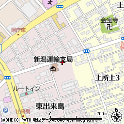 新潟県自動車標板協会登録送付センター周辺の地図