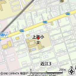 新潟市ひまわりクラブ　上所ひまわりクラブ第１周辺の地図