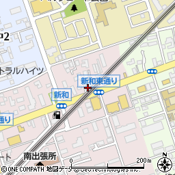 スリーフィート新潟店周辺の地図