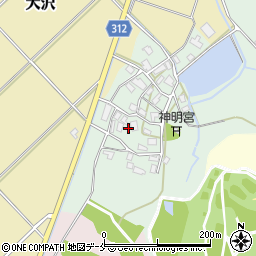 新潟県新発田市下飯塚601周辺の地図