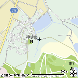 新潟県新発田市下飯塚724周辺の地図