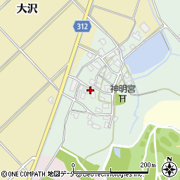 新潟県新発田市下飯塚610-1周辺の地図
