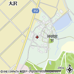 新潟県新発田市下飯塚610周辺の地図