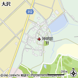新潟県新発田市下飯塚593周辺の地図