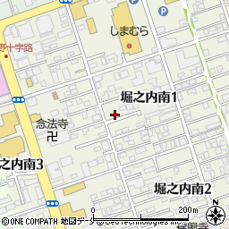 新潟県新潟市中央区堀之内南周辺の地図