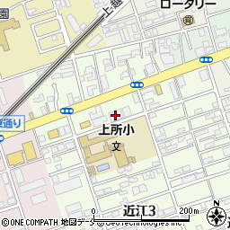 ハードオフホビーオフ新潟近江店周辺の地図