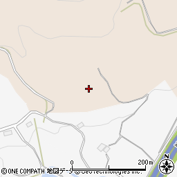 福島県伊達郡国見町貝田孫六窪周辺の地図