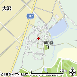 新潟県新発田市下飯塚591周辺の地図