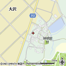 新潟県新発田市下飯塚589周辺の地図