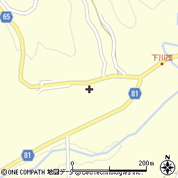 新潟県佐渡市下川茂498周辺の地図