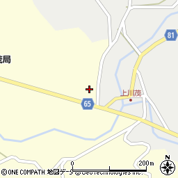 新潟県佐渡市下川茂98周辺の地図