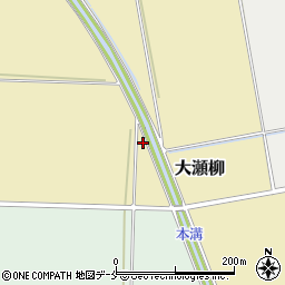 新潟県新潟市北区大瀬柳630周辺の地図