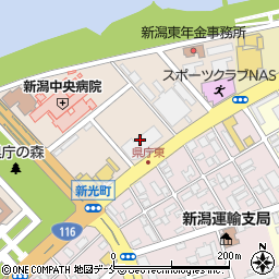 セコムジャスティック上信越株式会社　新潟営業所周辺の地図
