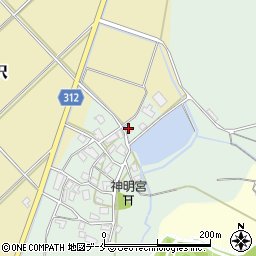 新潟県新発田市下飯塚560周辺の地図