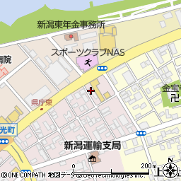株式会社ジェスクホリウチ　新潟支店周辺の地図