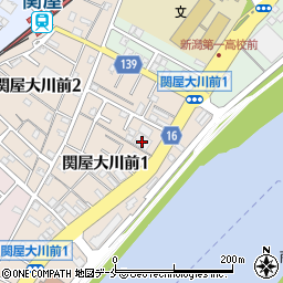 新潟柔整専門学校周辺の地図