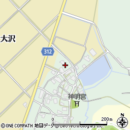 新潟県新発田市下飯塚573周辺の地図