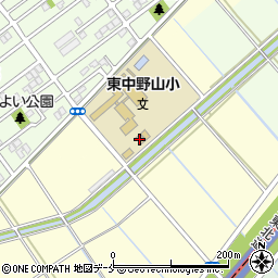 新潟市ひまわりクラブ　東中野山ひまわりクラブ第１周辺の地図