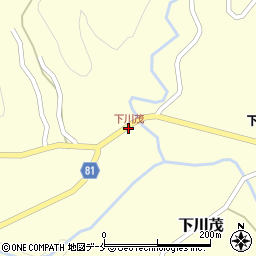 下川茂周辺の地図