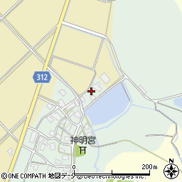 新潟県新発田市下飯塚557周辺の地図